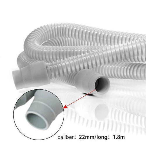 CPAP Hose for Ventilation Device Universal Plastic Breathing Machine Accessory 2