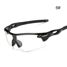 (6) Mens Cycling Glasses for Outdoor Sport PC Frame Anti-Fog Goggles Sports Eyewears for Baseball Fishing Ski Running