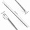 (1pc) Spring Drawstring Needle Threader Compact Drawstring Stringing Tool for DIY Crafts 5