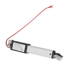 Mini attuatore lineare elettrico 12 V, 60 N, corsa di 50 mm