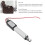 Mini-actuateur linéaire 12 V, 60 N, course de 50 mm - Argent 4