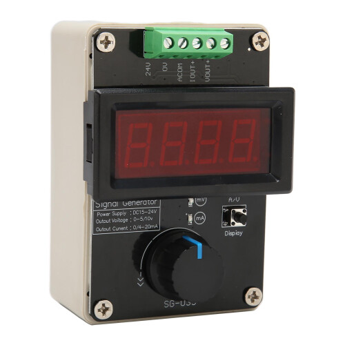 4 bis 20 mA Signalgenerator Einstellbarer DC 0 bis 10 V 0 oder 4 bis 20 mA Strom-Spannungs-Analog-Simulator 1