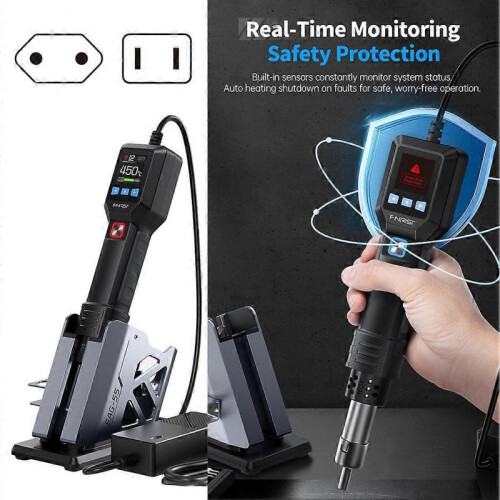(US plug, Standard Set) 550W Handheld Portable Small Welding Table Ergonomic Handheld Comfort for Extended Use for Arts Crafts Studio 2