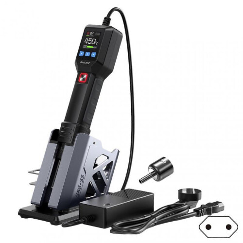 (EU plug, Pro Set) 550W Handheld Portable Small Welding Table Ergonomic Handheld Comfort for Extended Use for Arts Crafts Studio