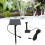 Solar-Wasserpumpen-Set SP-ABS 0-200L/H 0-150cm 6