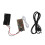 Módulo transmisor FM Kit 2xAA micrófono ajustable 2