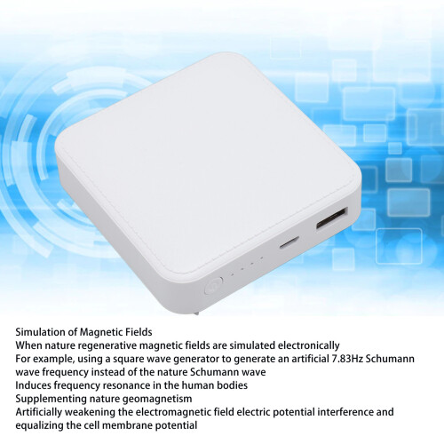 Generador de Ondas Schumann 7.83Hz 2000mAh DC5V ABS 2