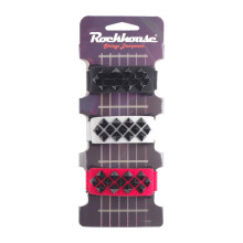 Gitarren-Dämpfer 3er Pack 18x2,4x3 cm Schwarz Rot Weiß