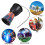 Lightweight 4 Inch Spring Drum with Thunder Sound Effect PVC Bright Colors 5