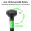 Escáner de código de barras U20-B 2000mAh 140x95x66mm Negro 5