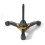 Trípode plegable para viento 25x19cm negro 3