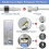 32.8ft Refrigerator Water Line Kit ,1/4inch OD Water Line Kit for Fridge Icemaker Reverse Osmosis System 3
