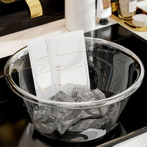 Lavabo transparente de PET S capacidad engrosada
