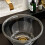 Lavabo transparente de PET S capacidad engrosada 10