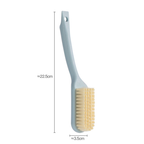 Lange Schuhbürste mit gebogenem Griff 22,5  3,5 cm 60 g 1