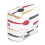 Faltbare Aluminium-Lebensmittelabdeckung Rot 37x37x15cm 200g 1