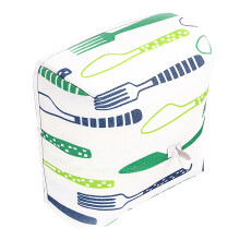 Cubierta aislante para alimentos plegable azul 37x37x15cm