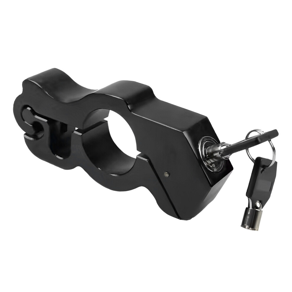 Aluminum Alloy Handlebar Lock For Motorcycle Scooter Atv 13.72X2.54x5.69cm 8341335611496