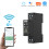 ZigBee 63A interruttore automatico AC220V nero 87x72x19mm 3
