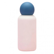 (Lake Blue) Small Mouth Thermos-Cup Hot Cold Water Bottle with Cover for Women Men