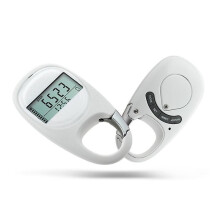 Step Counting Pedometer Distance Calorie 3D Silent Induction Portable for Fitness