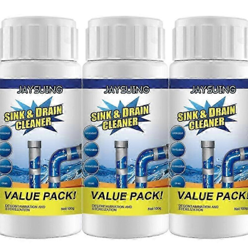 (3pcs)Wild Tornado Powerful Sink & Drain Cleaner High Efficiency Clog Remover & Clean