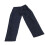 Pantaloni a strappo Taglia M Blu navy in cotone peluche 11