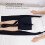 Pantaloni a strappo Taglia M Blu navy in cotone peluche 6