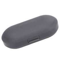 Custodia Sound Aid Grigio Resistente alle Cadute Scatola Compatta