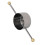 Doppelperle 30 ml schwarz plattierter Edelstahl-Jigger 6