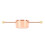 Misurino da bar: jigger da 30 ml placcato in rame 14