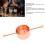 Misurino da bar: jigger da 30 ml placcato in rame 4