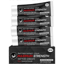 (4pcs)Tattoo Numibing Cream Gel 20 Grams- Up to 6 Hours Extra Strength for Tattoos AA
