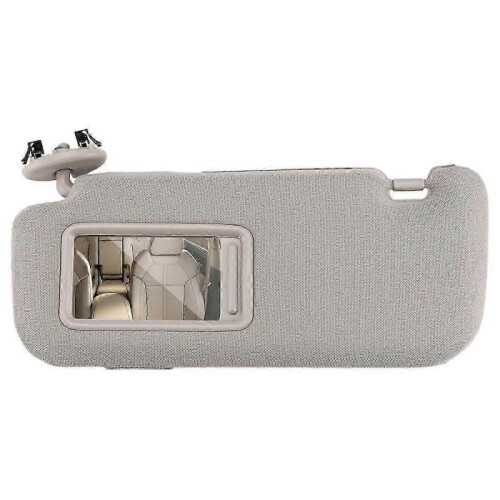(Gray) For Toyota Auris Corolla 2007 - 2013 Car Interior Sun Visor with Mirror Sun Shade Left Driver 2