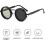 (Silvery)Visionguard NF Sunglasses,Visionguard ND Filter Sun Glasses,Punk Cross-mirror 3