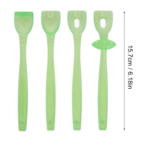 4 pièces Entraîneur de langue latéralisation 15,7 cm Vert 1