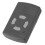 40.685MHz Télécommande de porte de garage ABS 50mAh 33g Noir 6