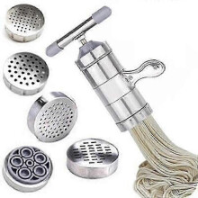 Manual Stainless Steel Noodle Maker Press Pasta Machine Crank Cutter Fruits Juicer Cookware Making Spaghetti Kitchen Tools