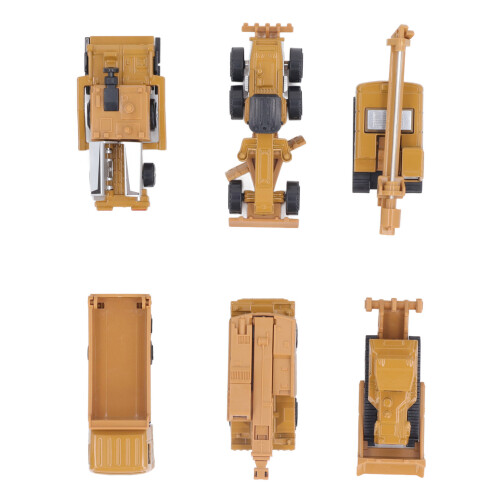 1:64-Maßstab Legierungs-Bau-LKW-Set, 8  3 cm