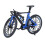 Rennrad-Modell Dual-Lenker Aluminium-Schwarz/Blau 2