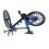 Rennrad-Modell Dual-Lenker Aluminium-Schwarz/Blau 10