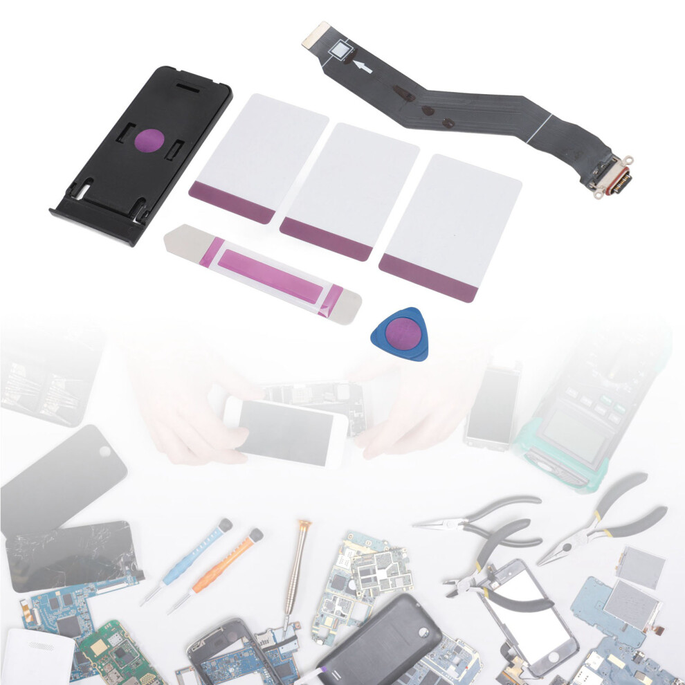 Usb Charging Port Flex Cable Repair Kit For Oneplus 8, Pcb Material 6931335618100