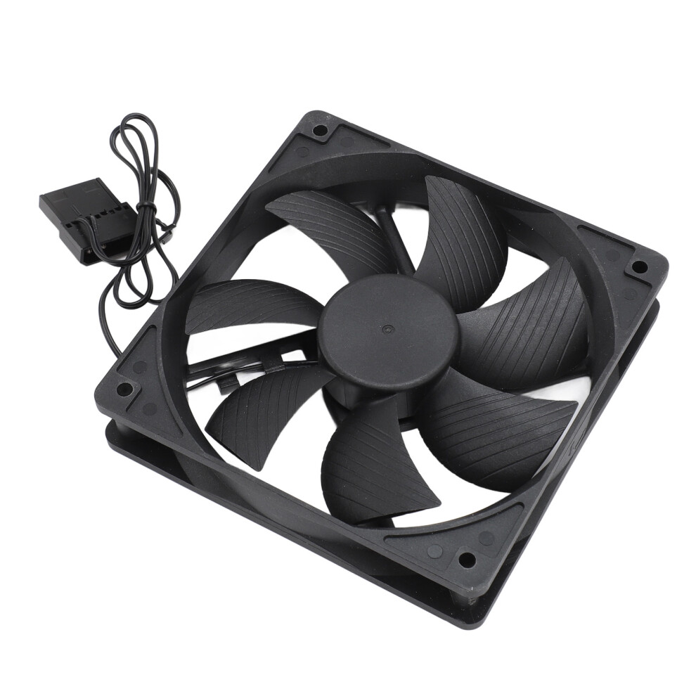 Durable Dual Ball Bearing 120Mm Pc Exhaust Fan 3000Rpm 2-Pin 8081335617844