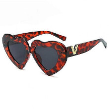 (style 4)Womens Loving Large Frame Glasses Sports Sunglasses UV 400 Protection Glasses