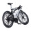 Vélo de course Modèle Guidon double Alliage Noir-Blanc 14