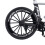 Vélo de course Modèle Guidon double Alliage Noir-Blanc 9