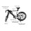 Vélo de course Modèle Guidon double Alliage Noir-Blanc 4