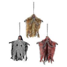 3pcs Halloween Hanging Horror Witch Figurine Halloween Decoration Pendant Ornaments for Party Garden Holiday Lawn Patio Decor