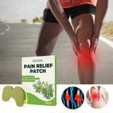 (2BOX)EELHOE Mugwort Pain Relief Patch relieves pain in joints, lumbar spine, cervical spine, knees, legs