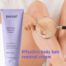 (3pcs)Body Hair Removal Cream for Women and Men, with Spatula Applicator, Gentle Formula, Safe for Sensitive Skin, for Legs, Bikini, Underarms